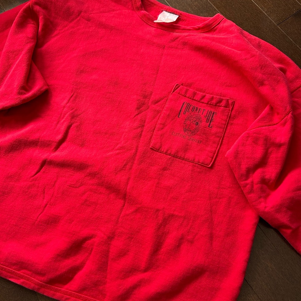 Vintage Coconut Joe Beachwear Overshirt Crewneck